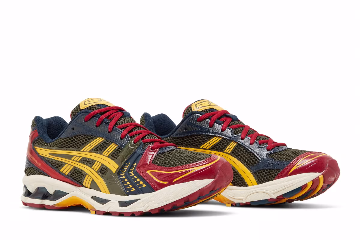 ASICS Gel Kayano 14 Olive Canvas Honey, view 9