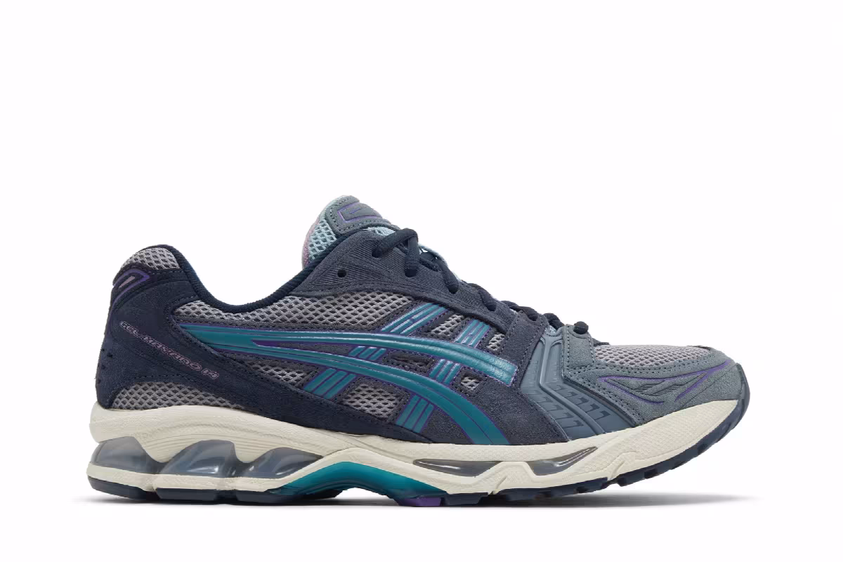 Asics Gel Kayano 14 Sheet Rock Beryl Green, view 2