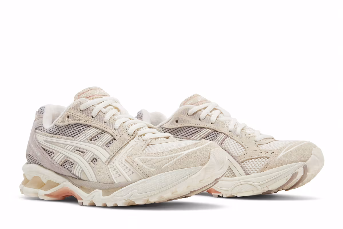 Asics Women's Gel Kayano 14 White Peach Cream, view 9