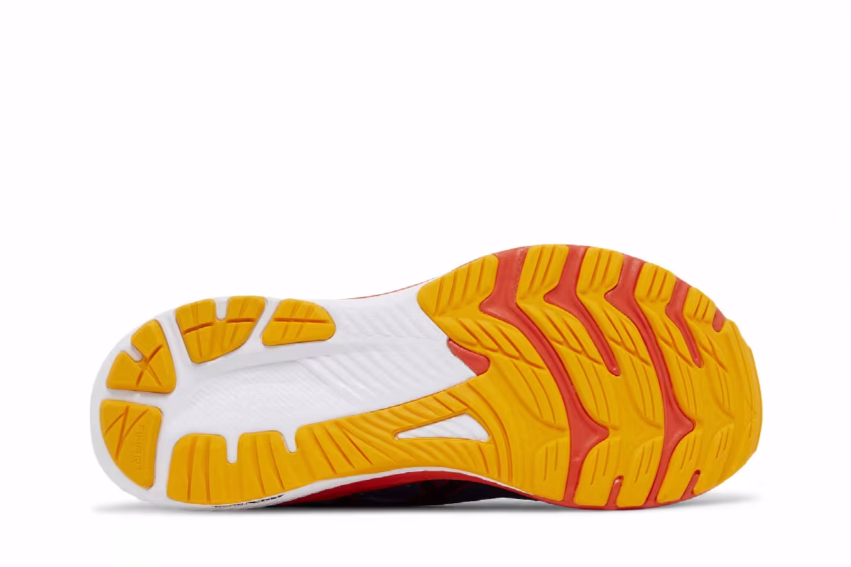 Asics Gel Kayano 29 Deep Ocean Cherry Tomato, view 5