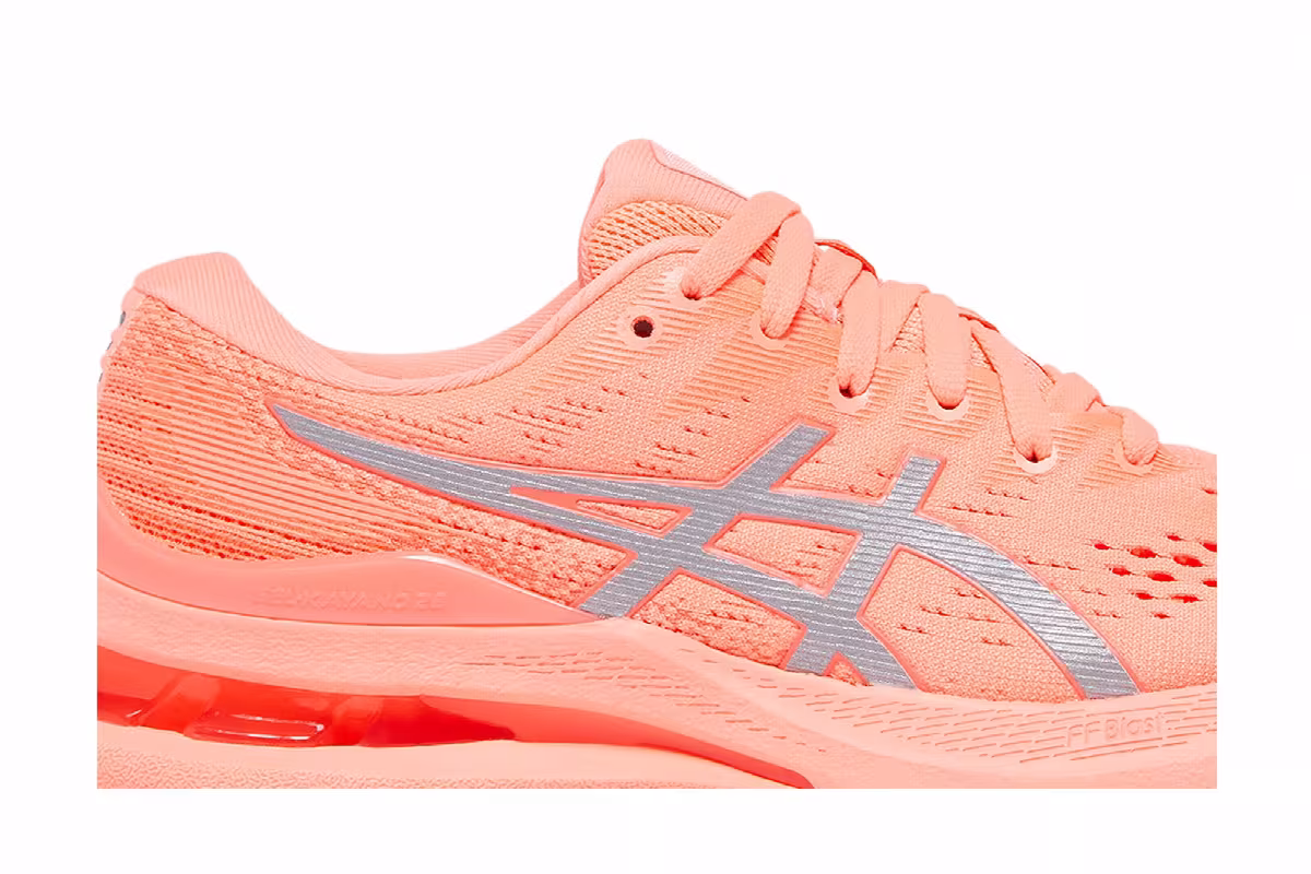 Asics Women's Gel Kayano 28 Lite-Show Sun Coral, view 3