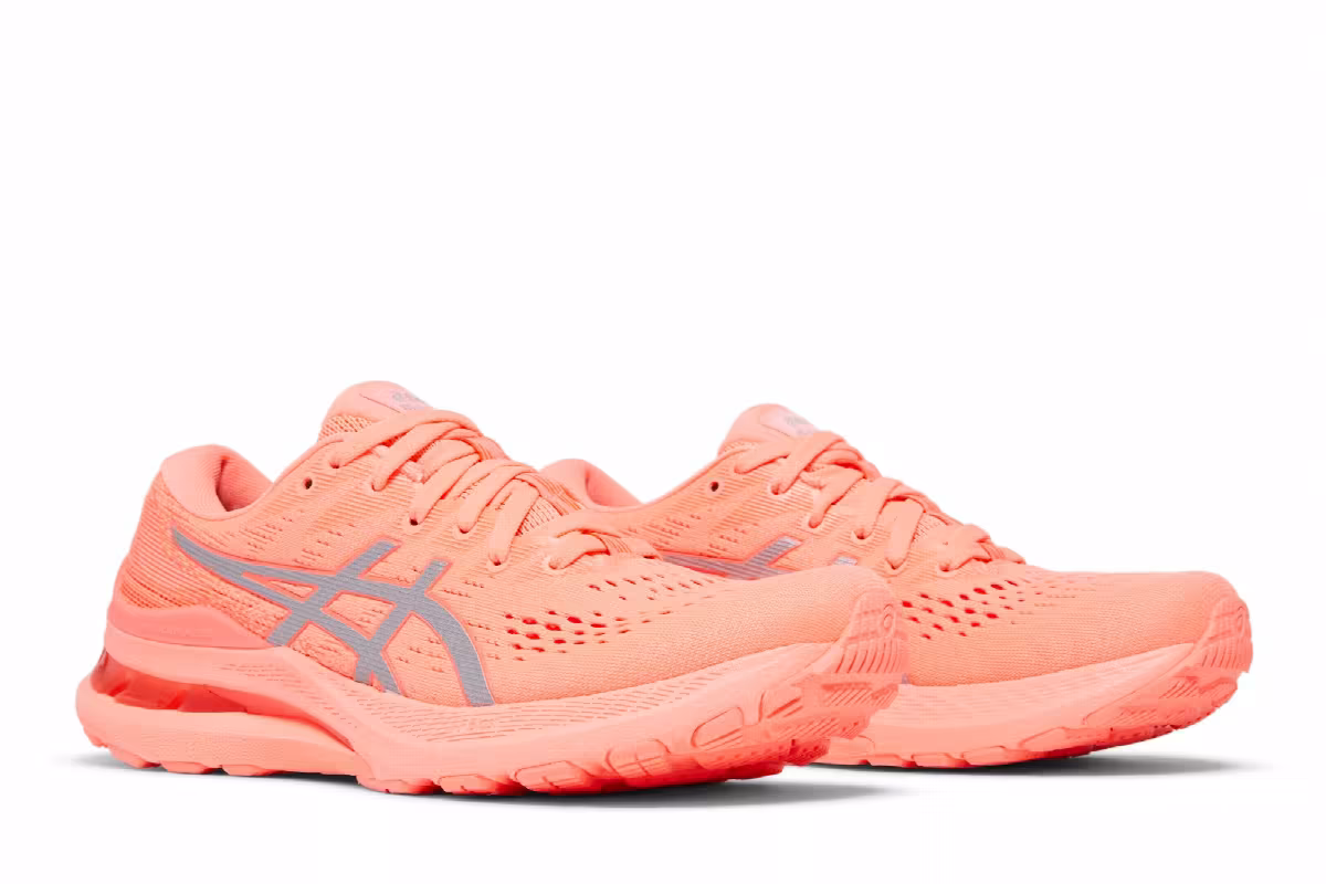 Asics Women's Gel Kayano 28 Lite-Show Sun Coral, view 9