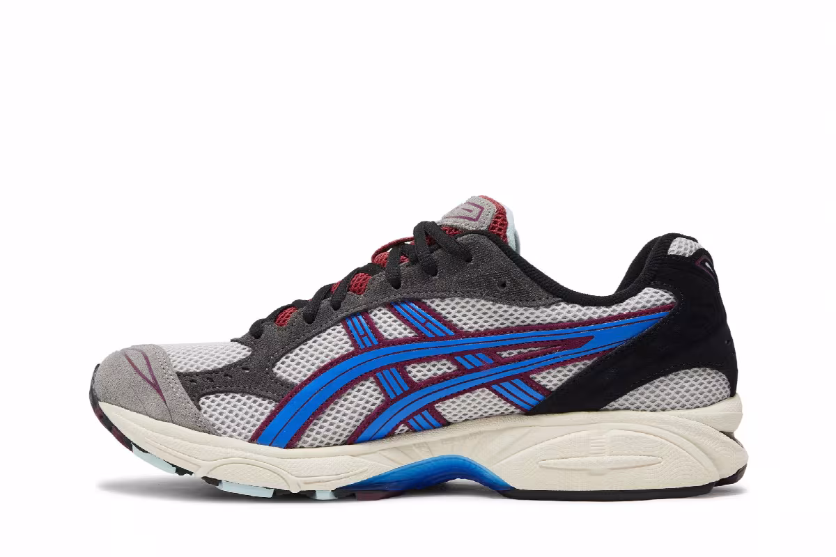 Asics Gel Kayano 14 Oyster Grey Illusion Blue, view 4