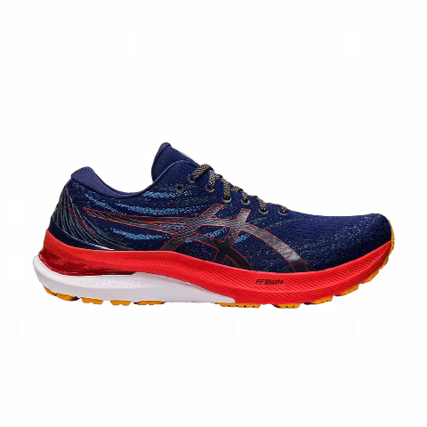 Asics Gel Kayano 29 2E Wide 'Deep Ocean Cherry Tomato'