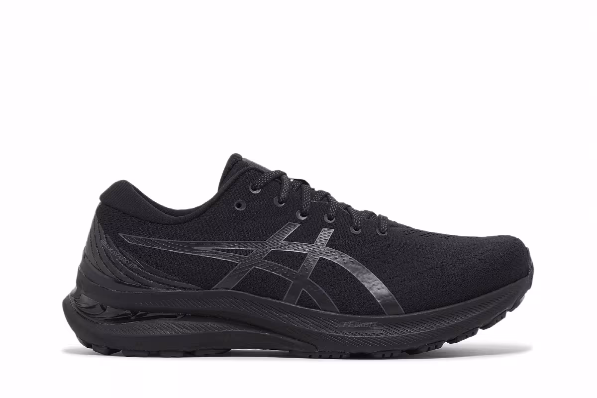 Asics Gel Kayano 29 4E Wide Triple Black, view 2