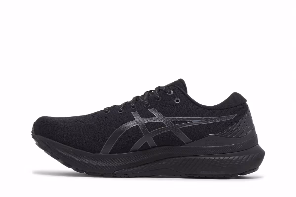 Asics Gel Kayano 29 4E Wide Triple Black, view 4