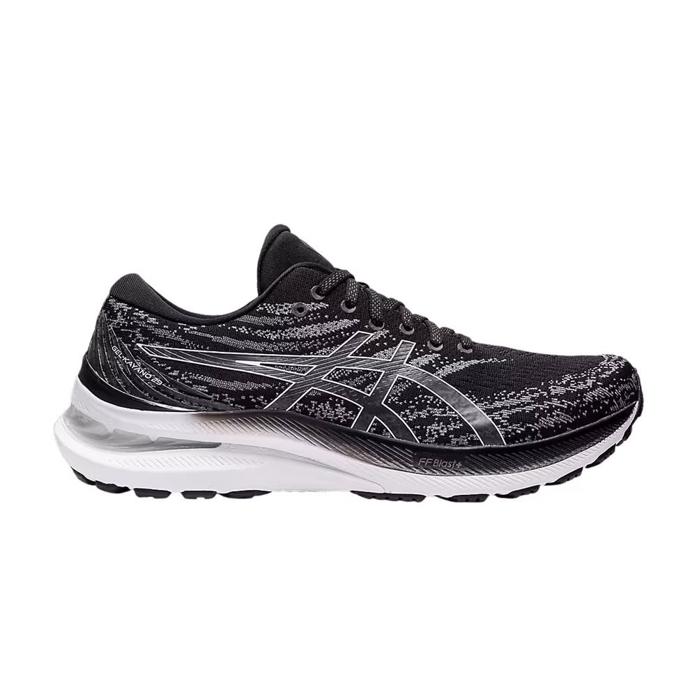 Asics Gel Kayano 29 2E Wide Black White