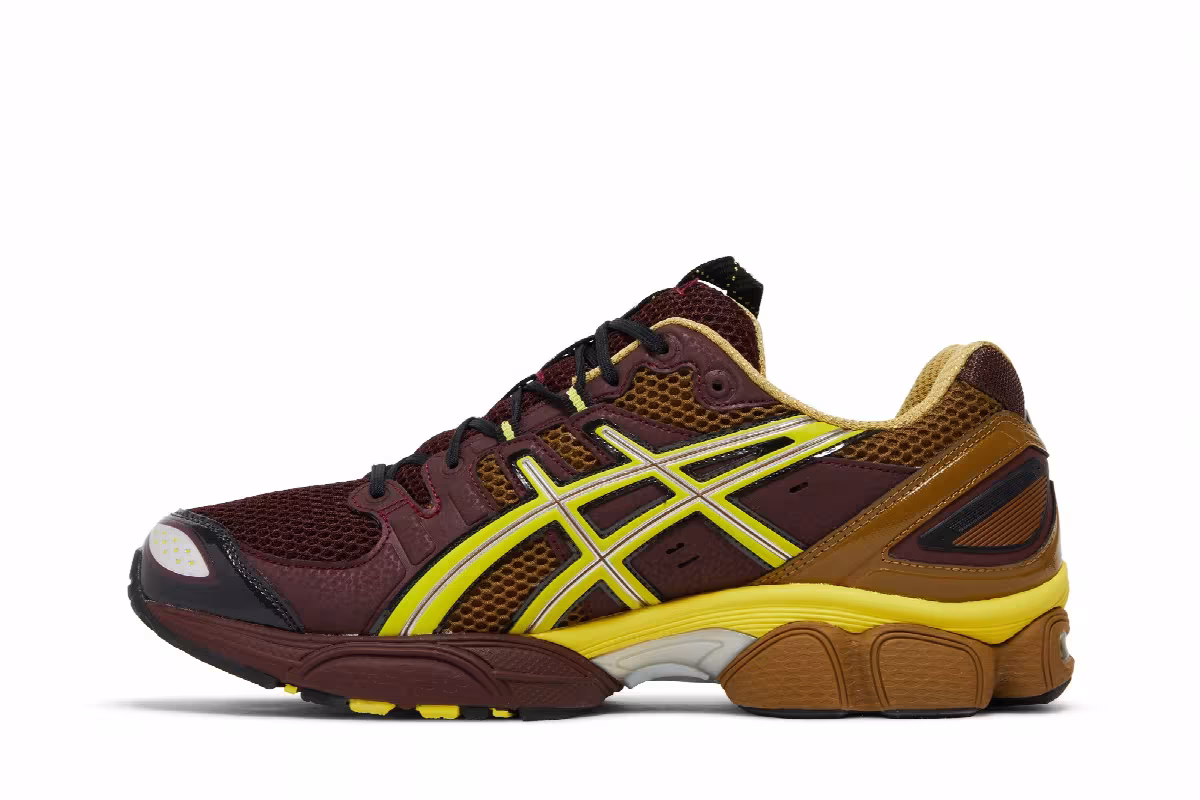 Kiko Kostadinov x ASICS UB3-S Gel Nimbus 9 Rum Raisin, view 4