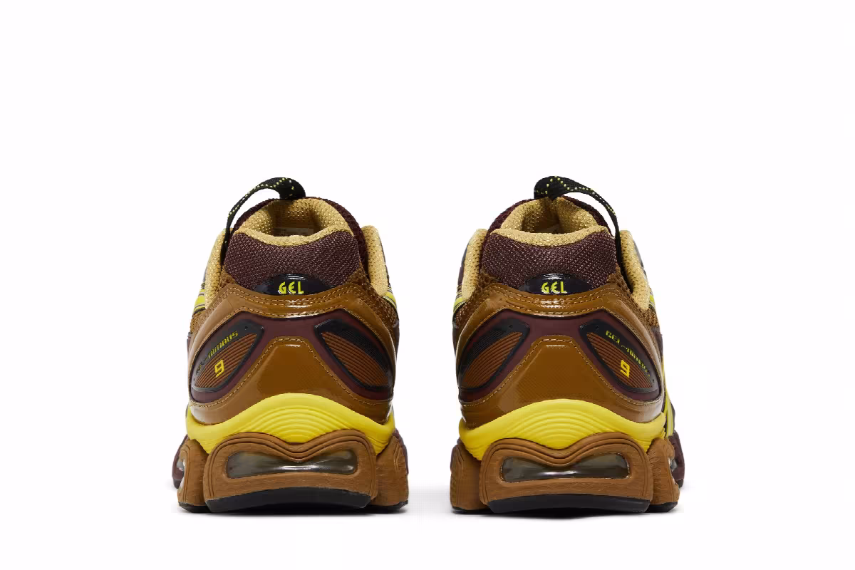 Kiko Kostadinov x ASICS UB3-S Gel Nimbus 9 Rum Raisin, view 7