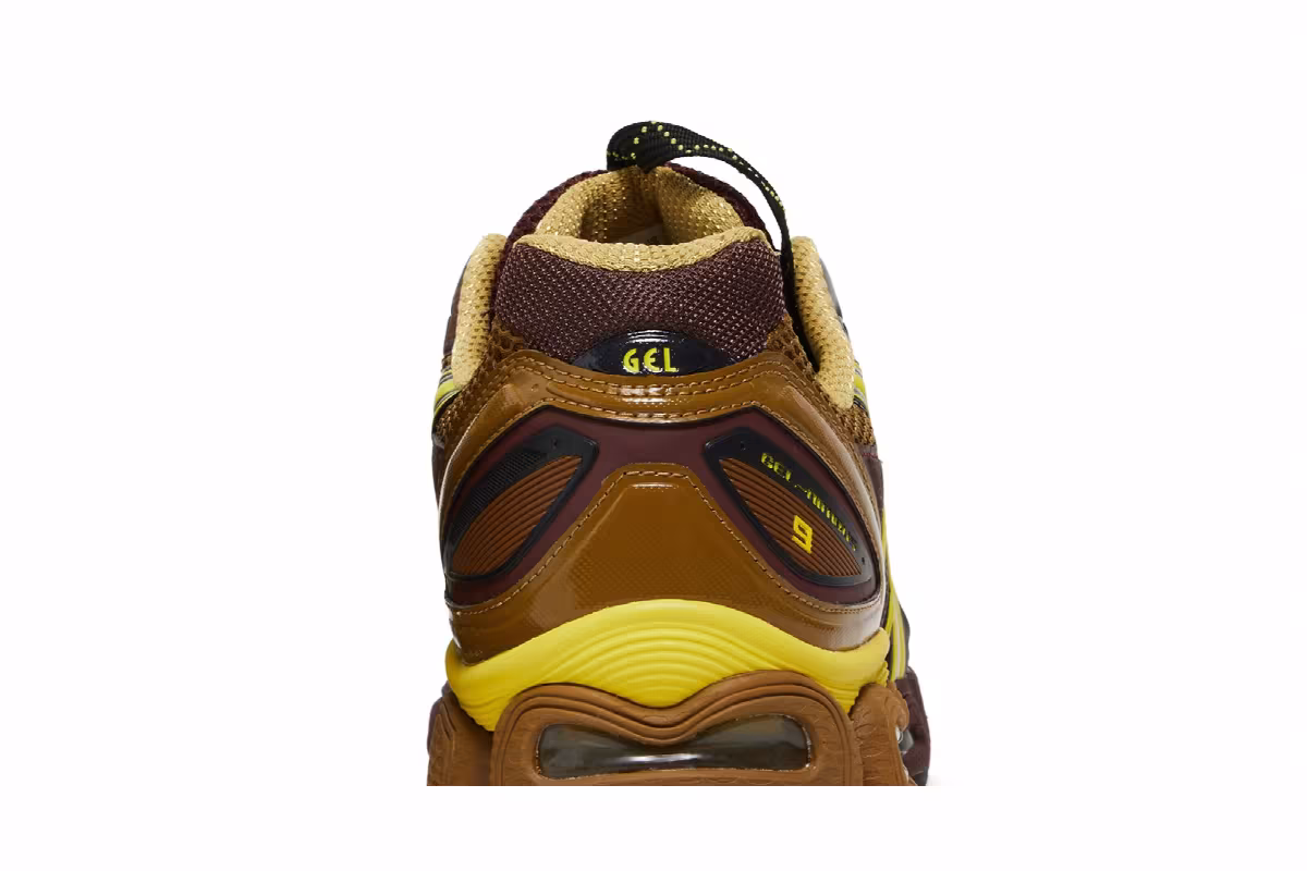 Kiko Kostadinov x ASICS UB3-S Gel Nimbus 9 Rum Raisin, view 8