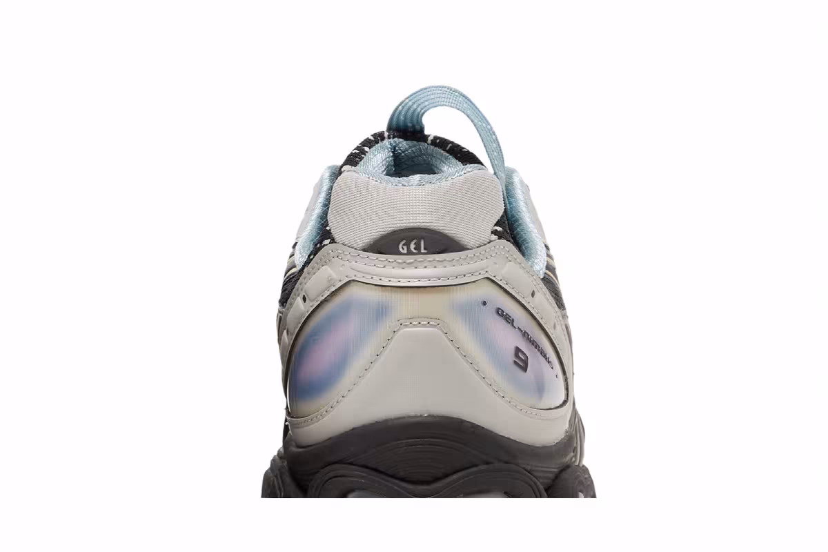 Kiko Kostadinov x ASICS UB5-S Gel Nimbus 9 Black Gunmetal, view 8