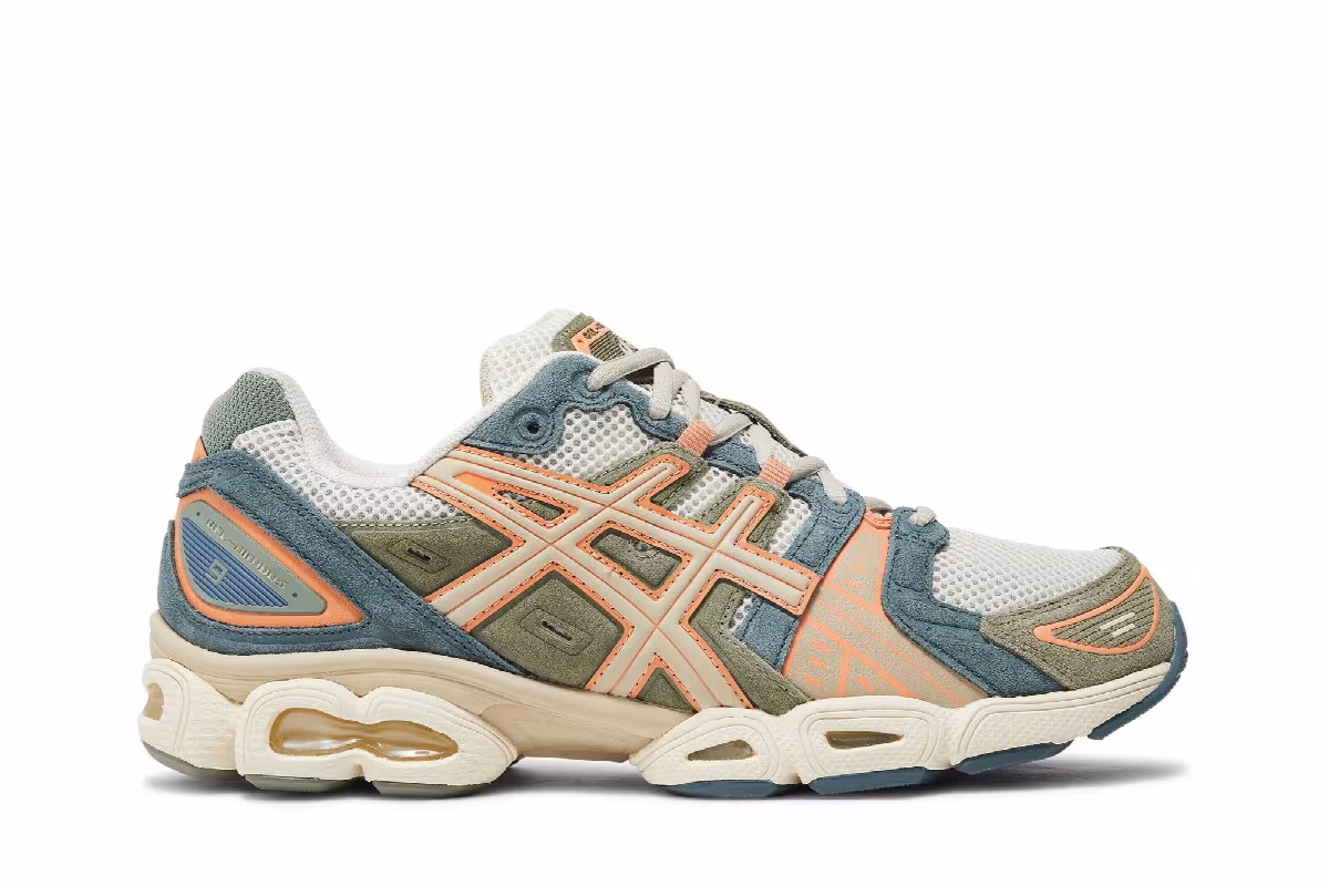 ASICS Gel Nimbus 9 Cream Feather Grey, view 2