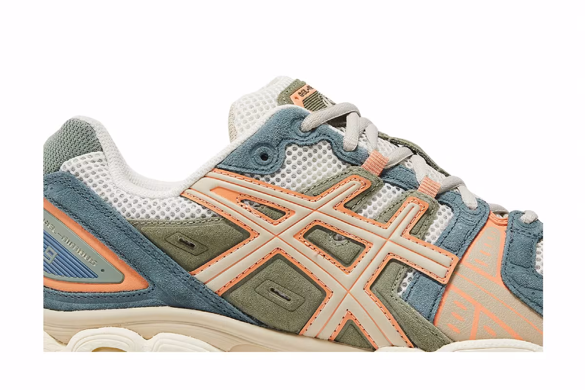 ASICS Gel Nimbus 9 Cream Feather Grey, view 3