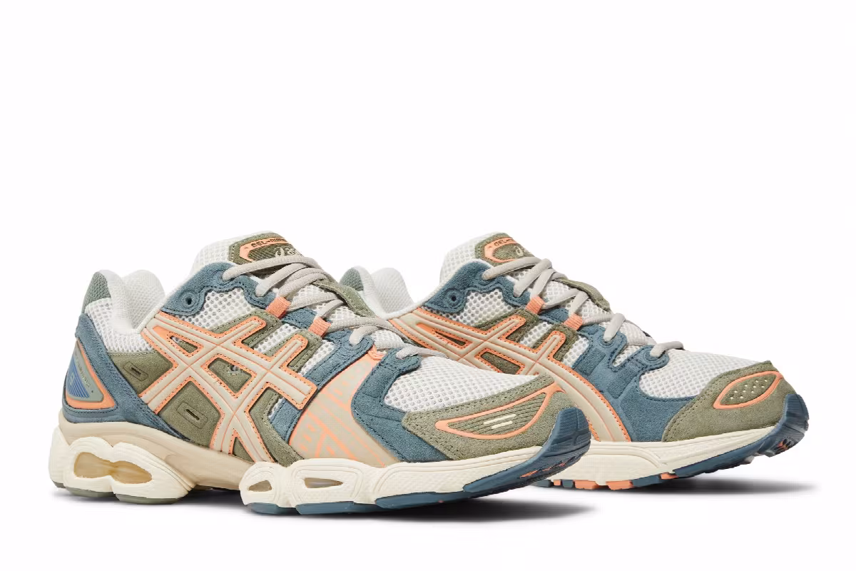 ASICS Gel Nimbus 9 Cream Feather Grey, view 9