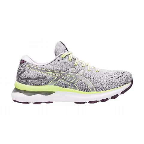 Asics Wmns Gel Nimbus 24 'Piedmont Grey Lime Green'