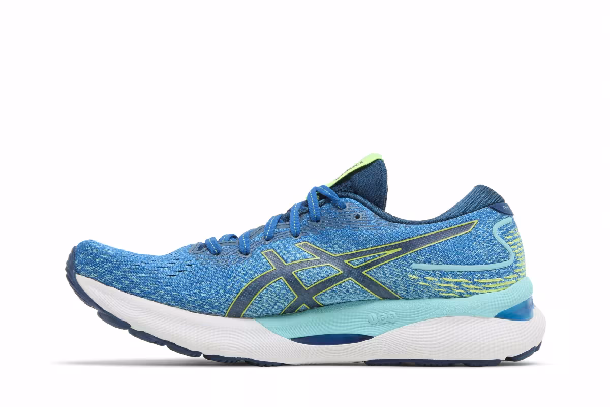 ASICS Gel Nimbus 24 Lake Drive Hazard Green, view 4