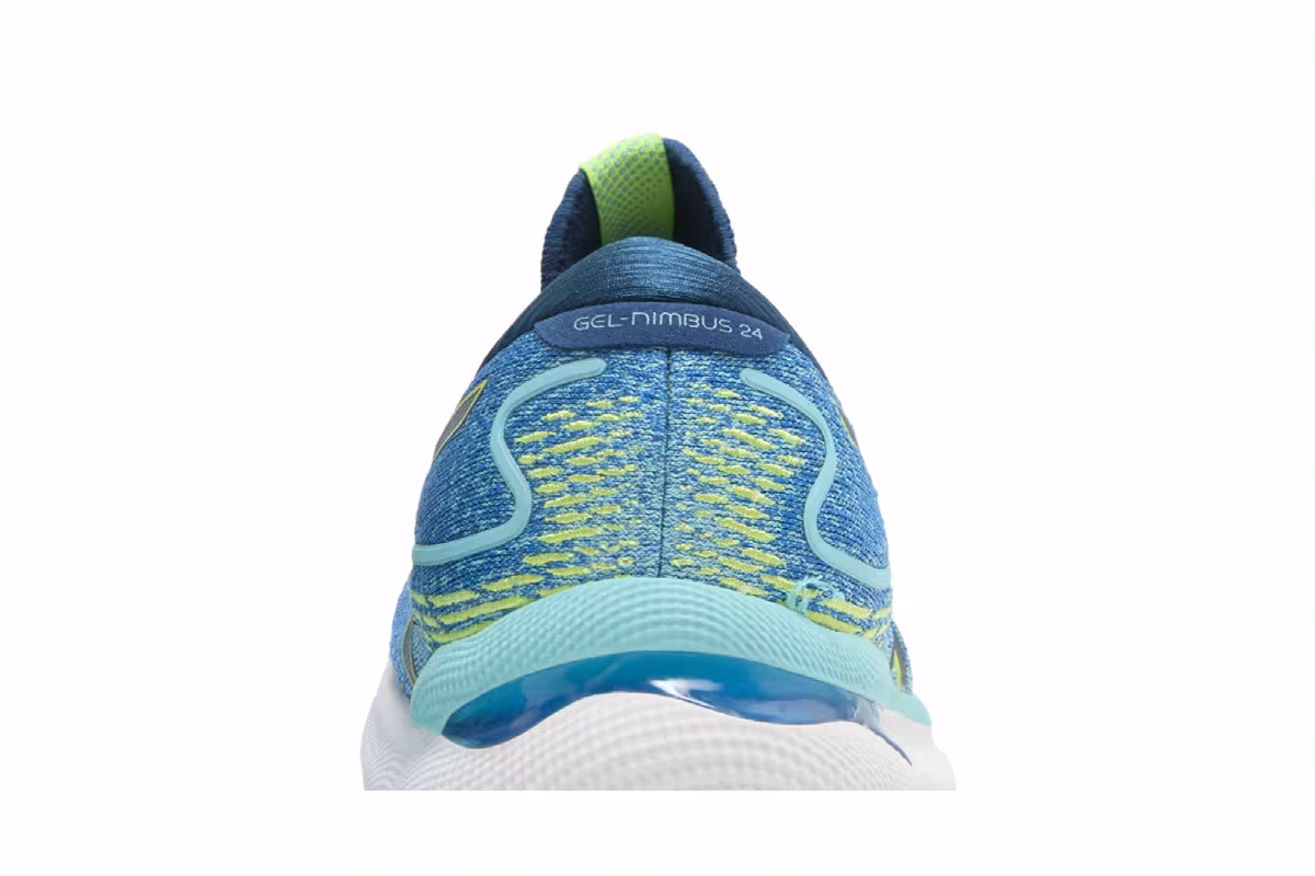 ASICS Gel Nimbus 24 Lake Drive Hazard Green, view 8