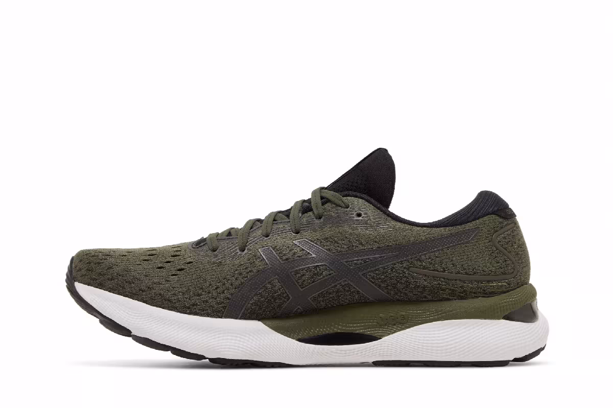 Asics Gel Nimbus 24 Olive Canvas, view 4