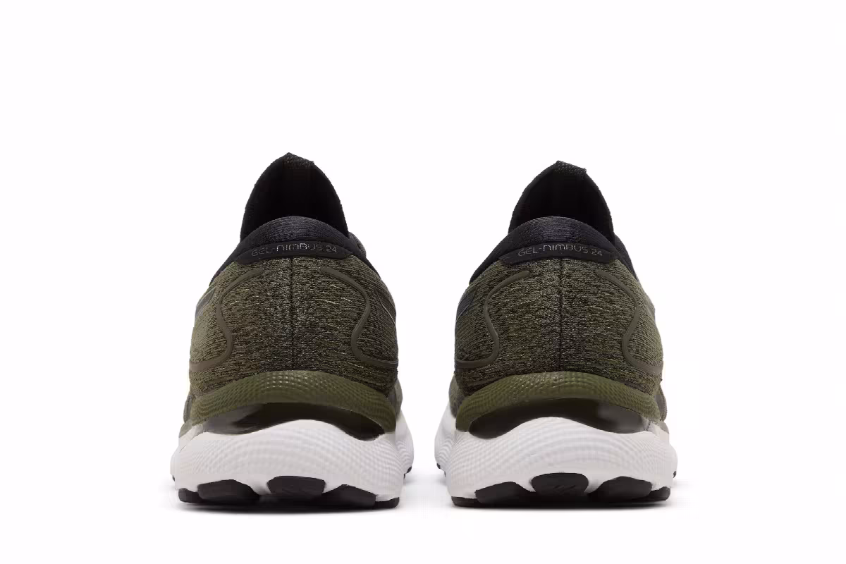 Asics Gel Nimbus 24 Olive Canvas, view 7