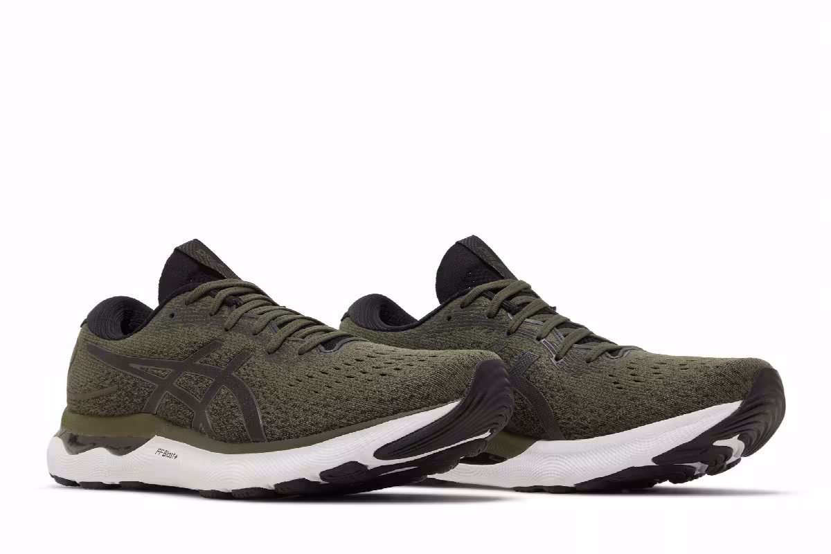 Asics Gel Nimbus 24 Olive Canvas, view 9