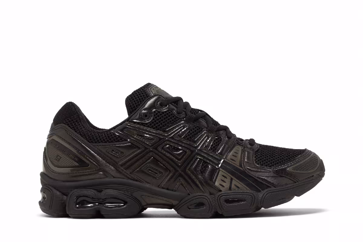 ASICS Gel Nimbus 24 9 Black Gunmetal, view 2