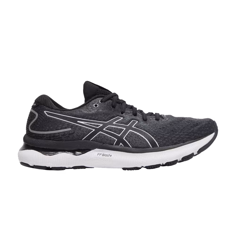 Asics Gel Nimbus 24 Black White