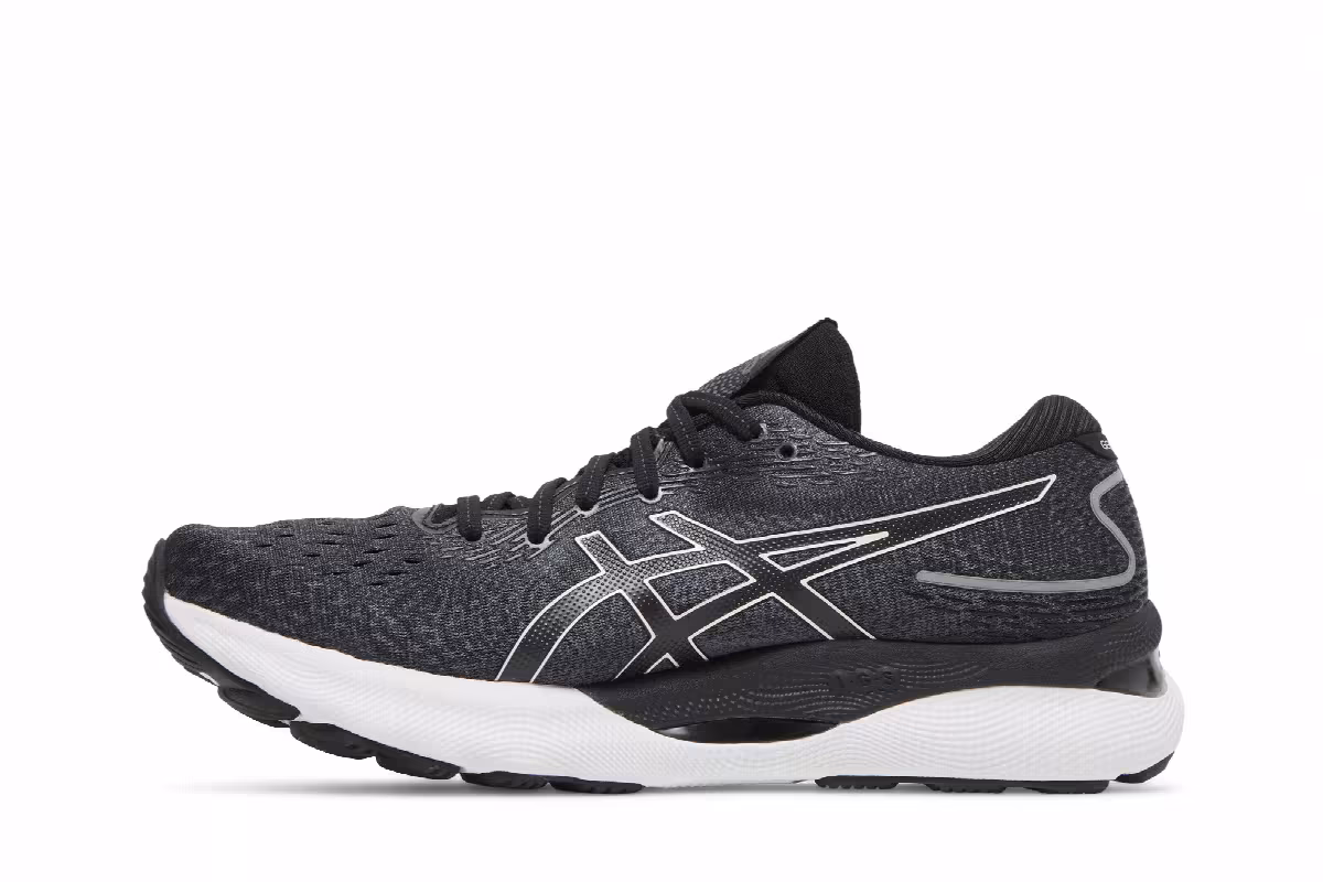 Asics Gel Nimbus 24 Black White, view 4
