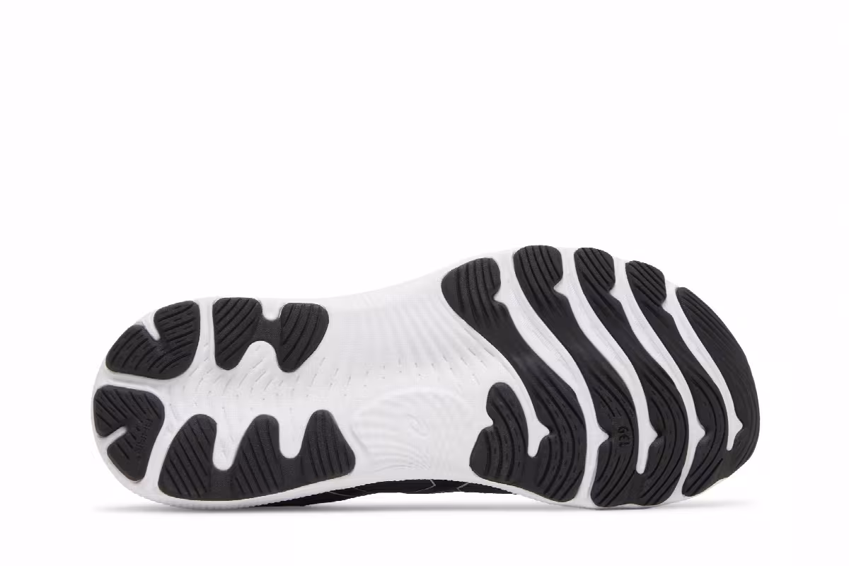 Asics Gel Nimbus 24 Black White, view 5
