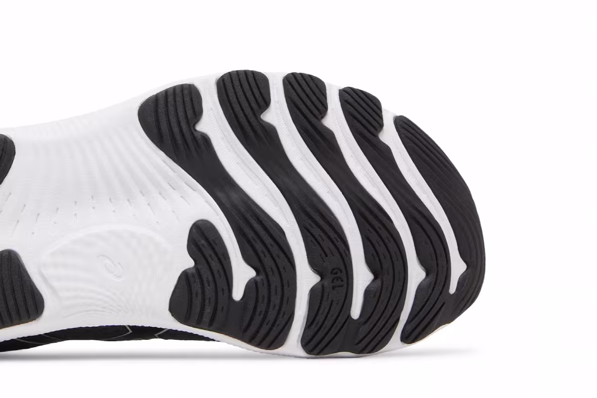 Asics Gel Nimbus 24 Black White, view 6