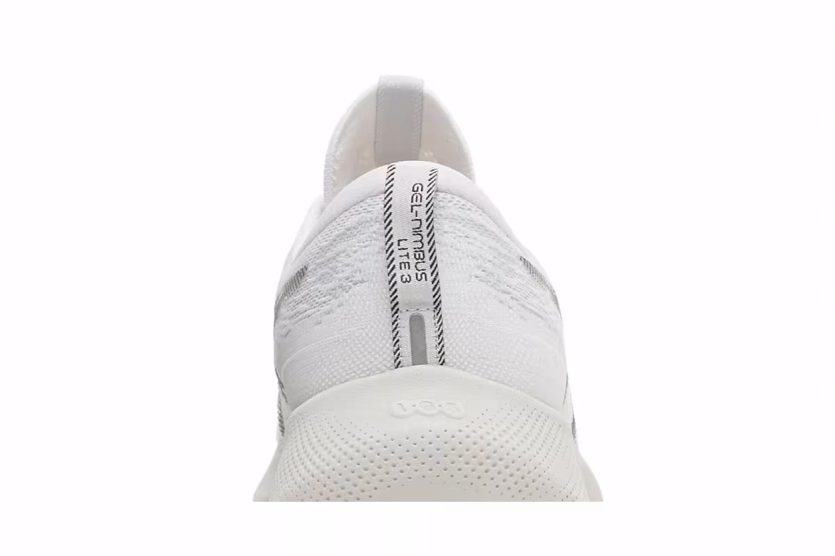 Asics Gel Nimbus Lite 3 White Black, view 8