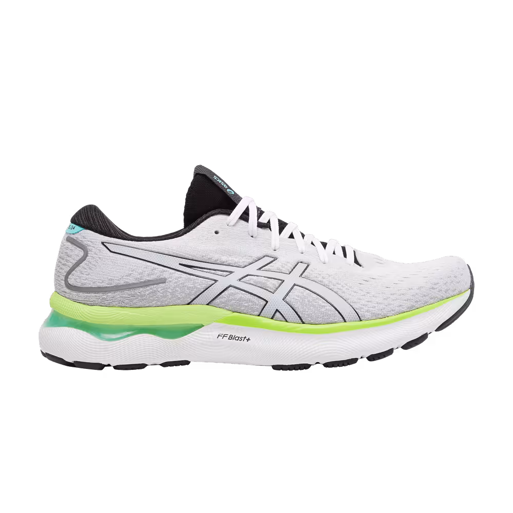 Asics Gel Nimbus 24 White Black