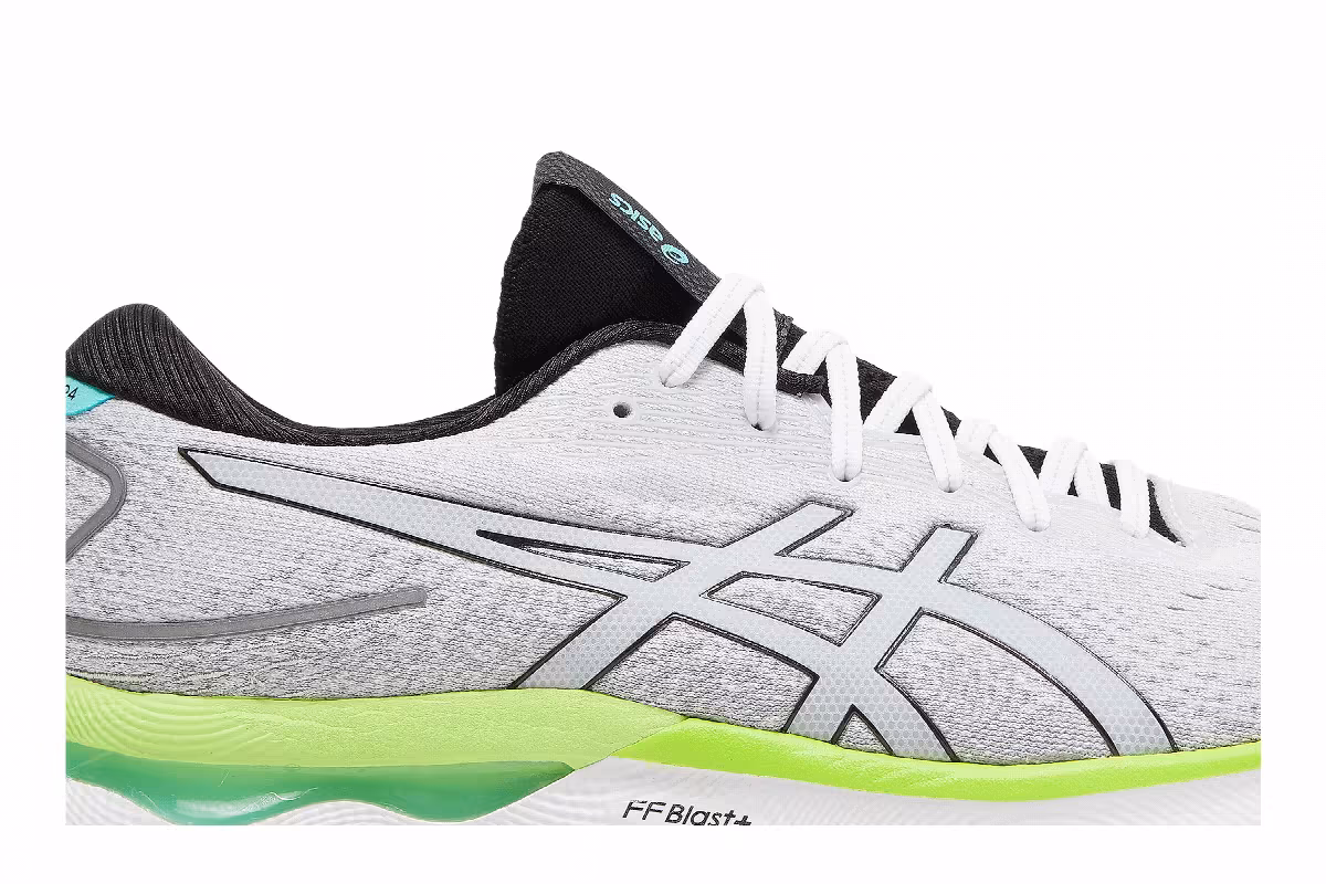 Asics Gel Nimbus 24 White Black, view 3