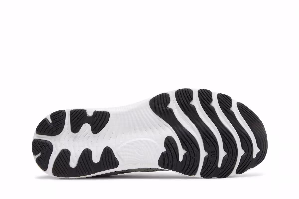 Asics Gel Nimbus 24 White Black, view 5