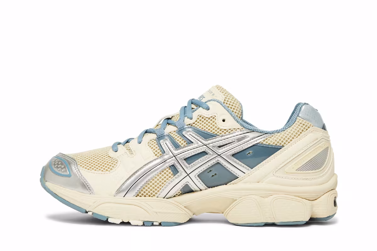 WIND AND SEA x ASICS Gel Nimbus 9 Cream Blue, view 4