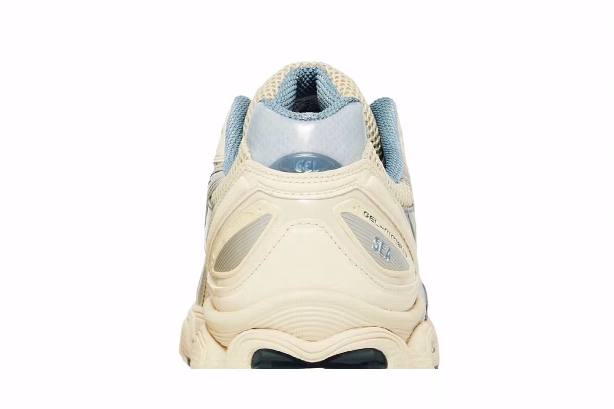 WIND AND SEA x ASICS Gel Nimbus 9 Cream Blue, view 8