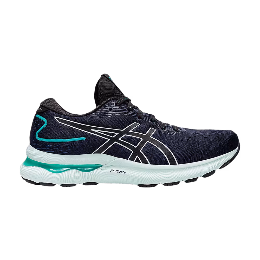 Asics Women's Gel Nimbus 24 Black Soothing Sea