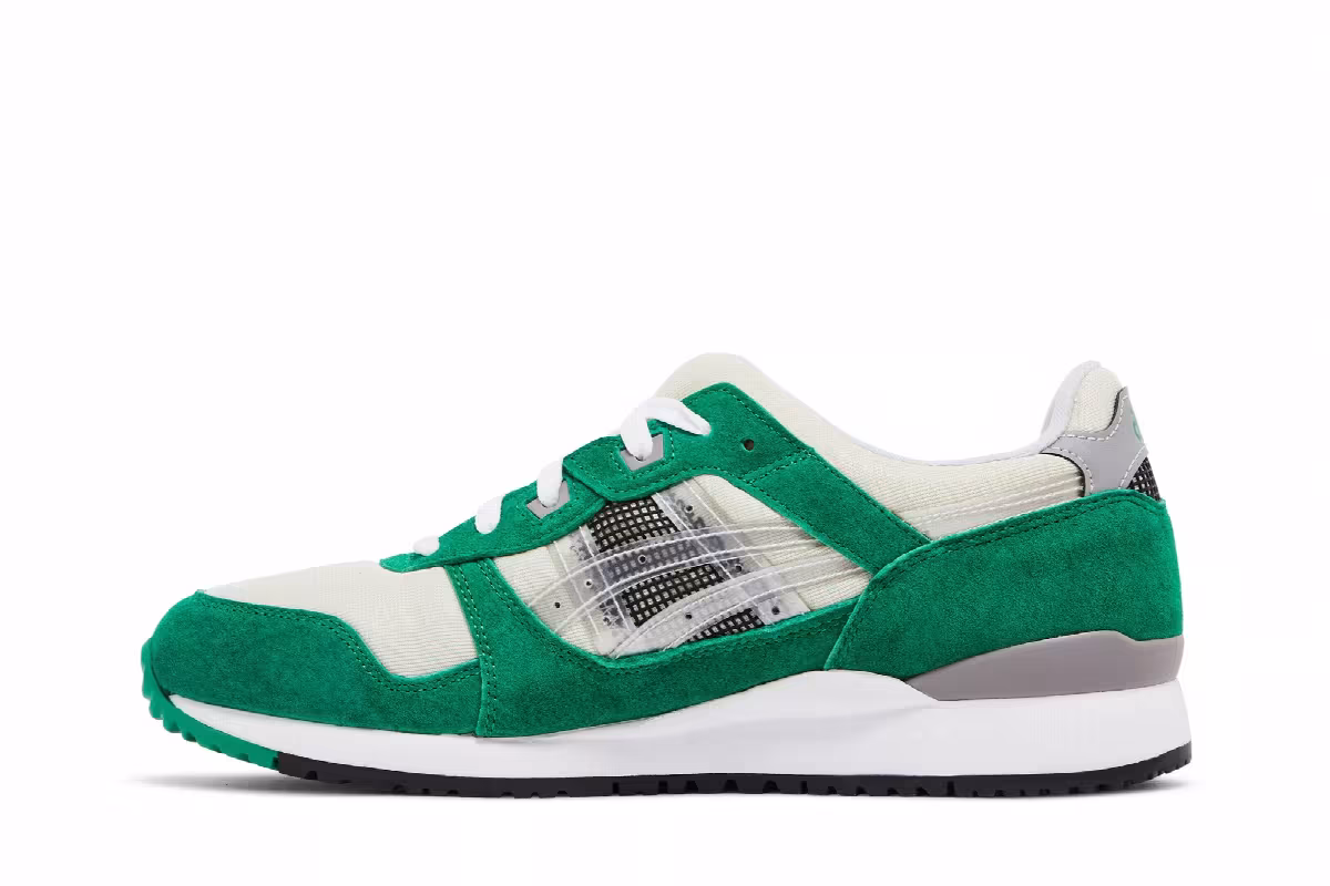 Awake NY x ASICS Gel Lyte 3 Green Tambourine, view 4
