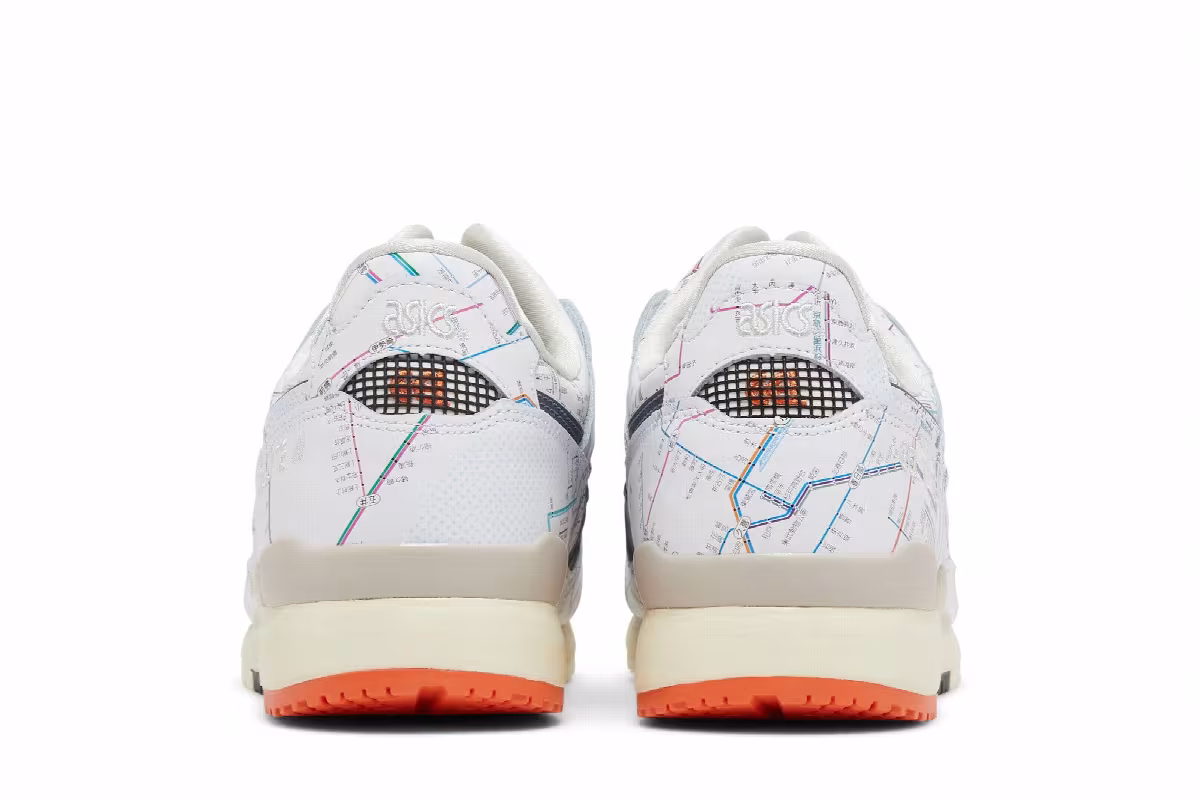 atmos x ASICS Gel Lyte 3 OG Tokyo Subway, view 7