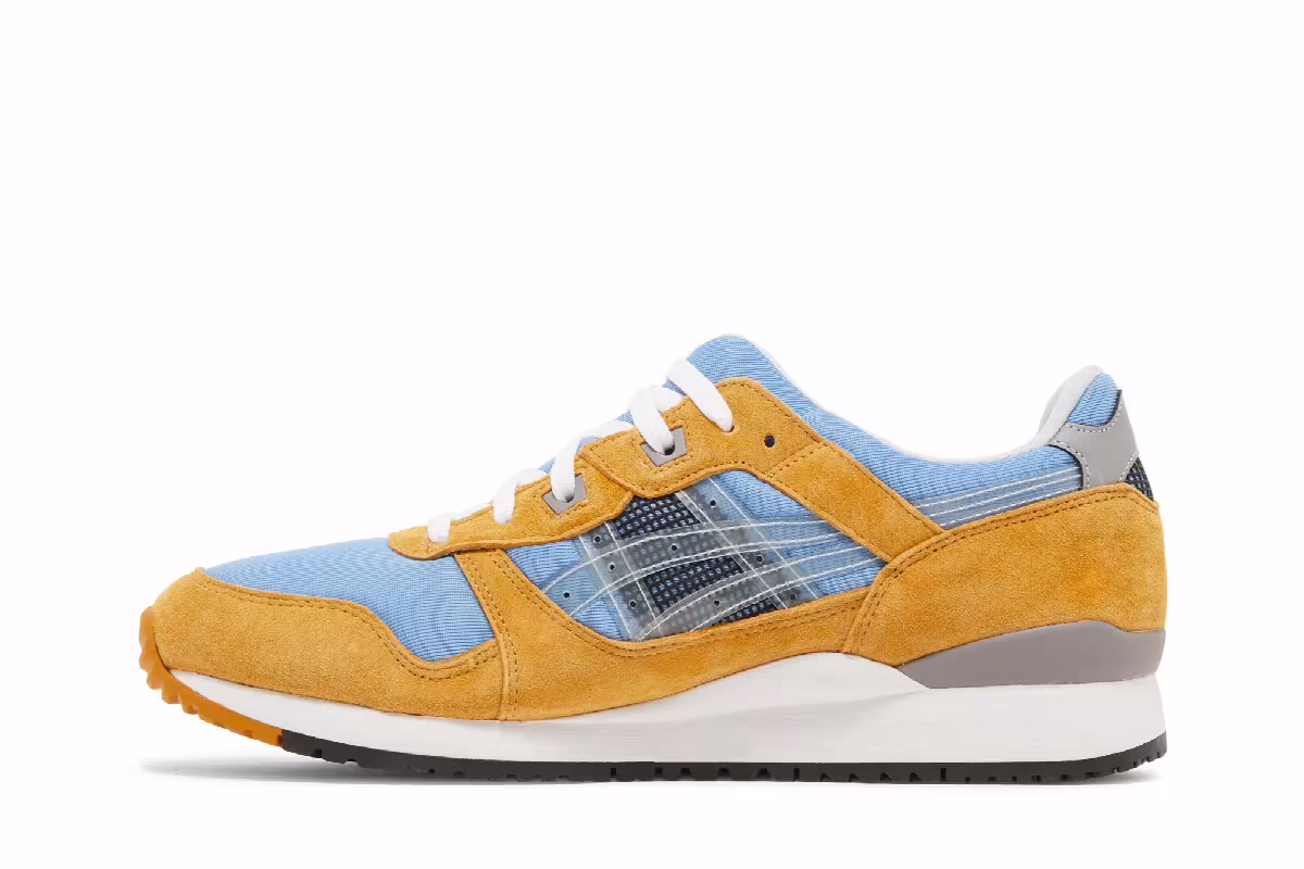 Awake NY x ASICS Gel Lyte 3 Della Robbia Blue, view 4