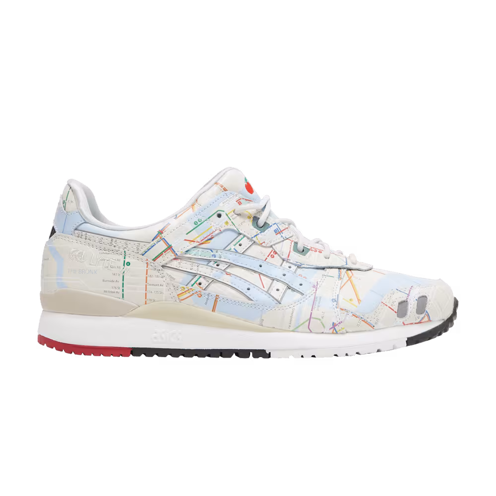 atmos x ASICS Gel Lyte 3 OG NYC Subway