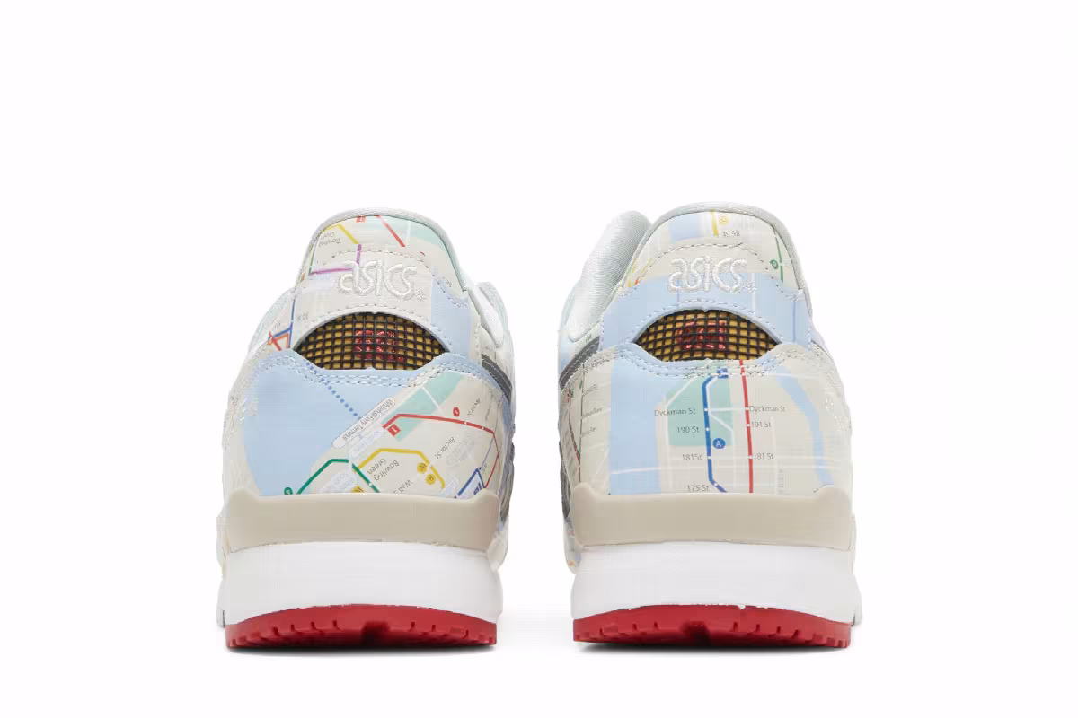 atmos x ASICS Gel Lyte 3 OG NYC Subway, view 7