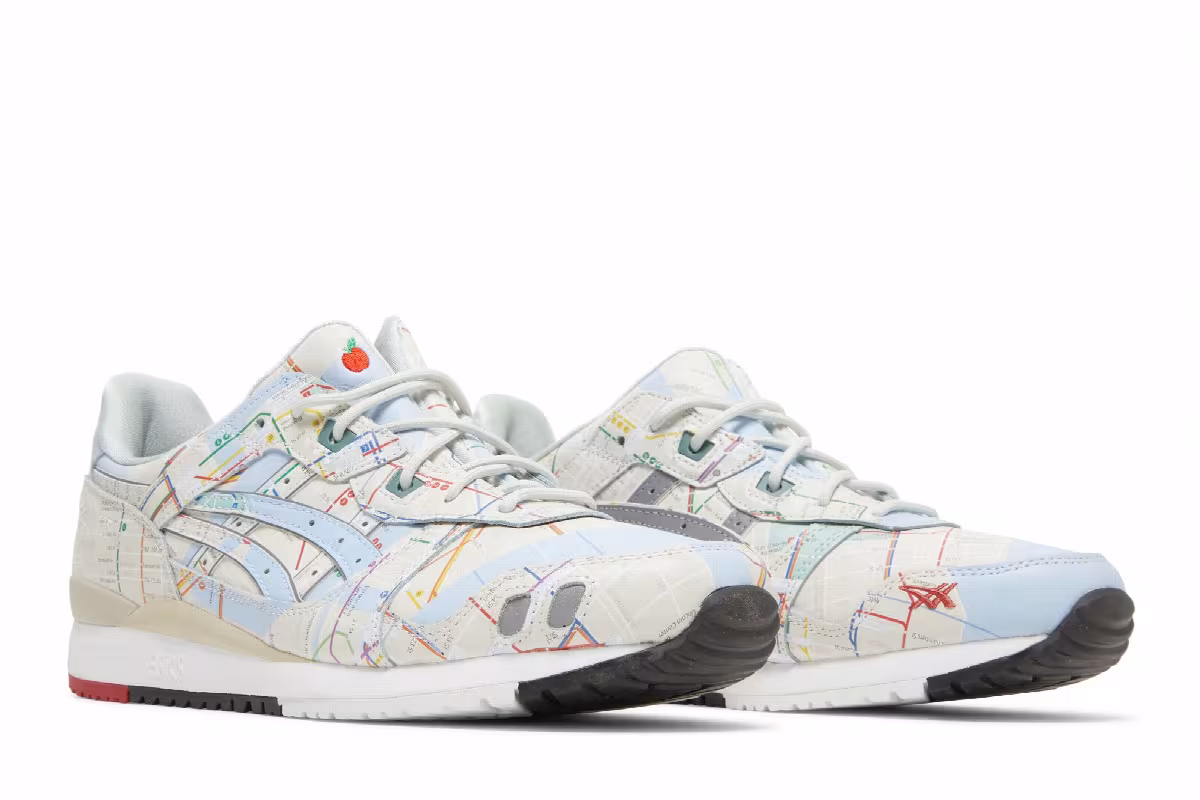atmos x ASICS Gel Lyte 3 OG NYC Subway, view 9