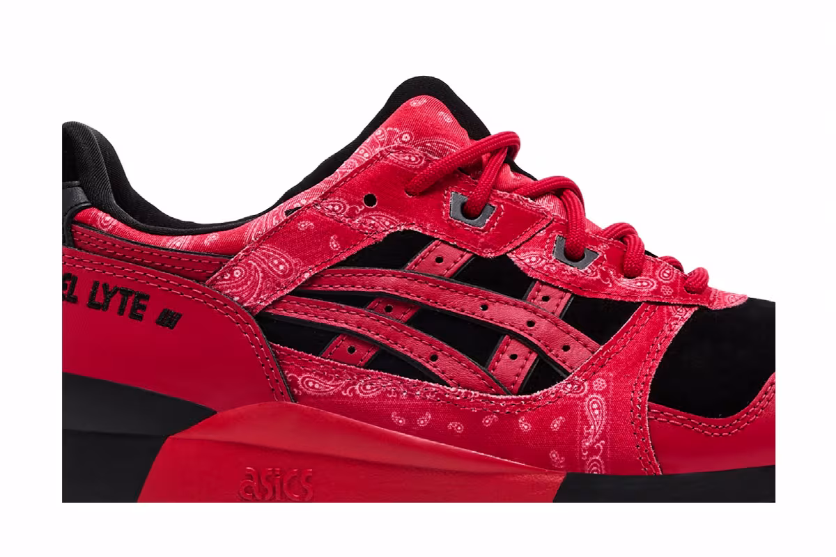 atmos x RED SPIDER x ASICS Gel Lyte 3 Bandana Print, view 3