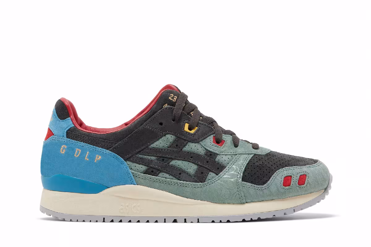 GDLP x ASICS Gel Lyte 3 OG Tropicalia, view 2