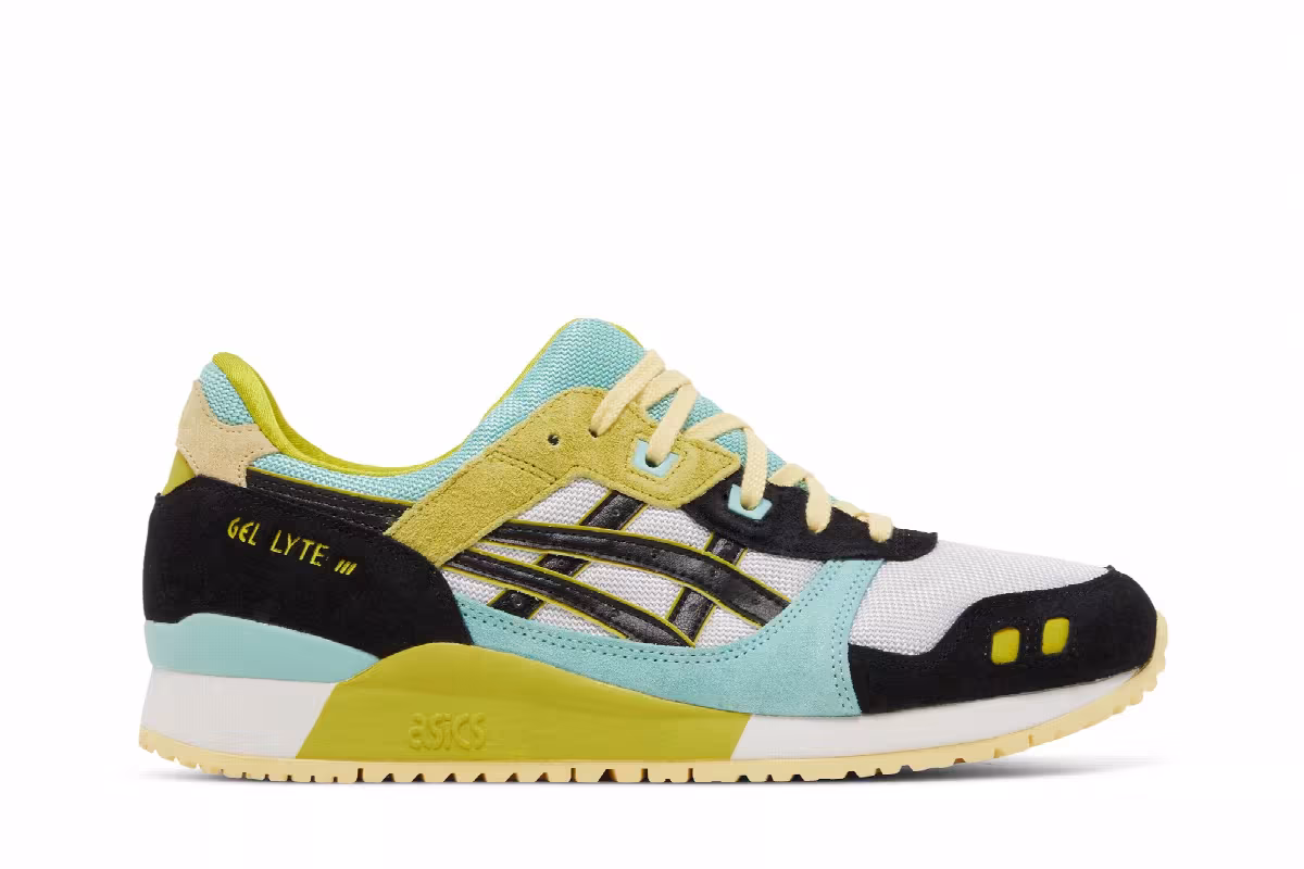ASICS Gel Lyte 3 OG Moss Green Blue, view 2