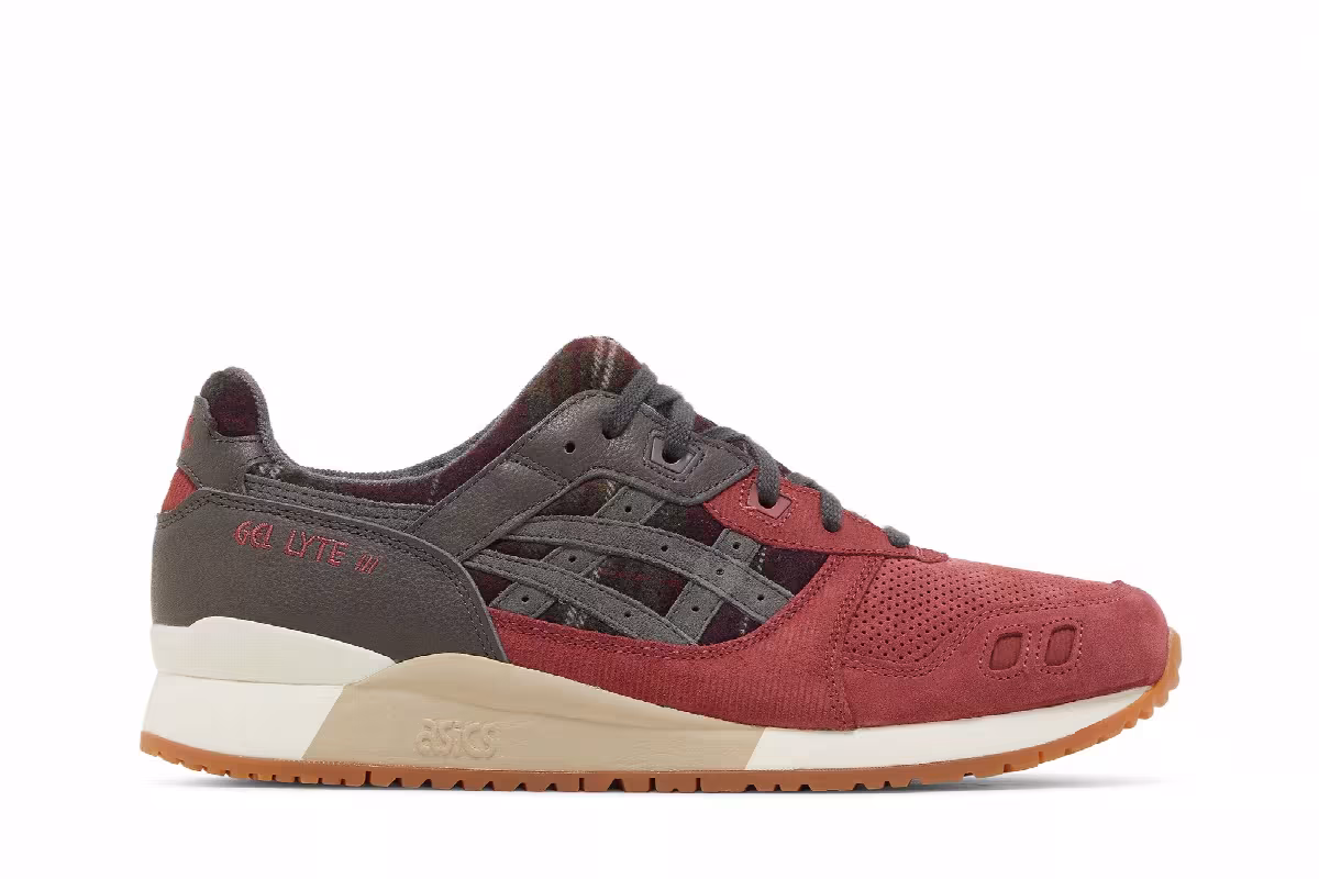 ASICS Gel Lyte 3 OG Brisket Red, view 2