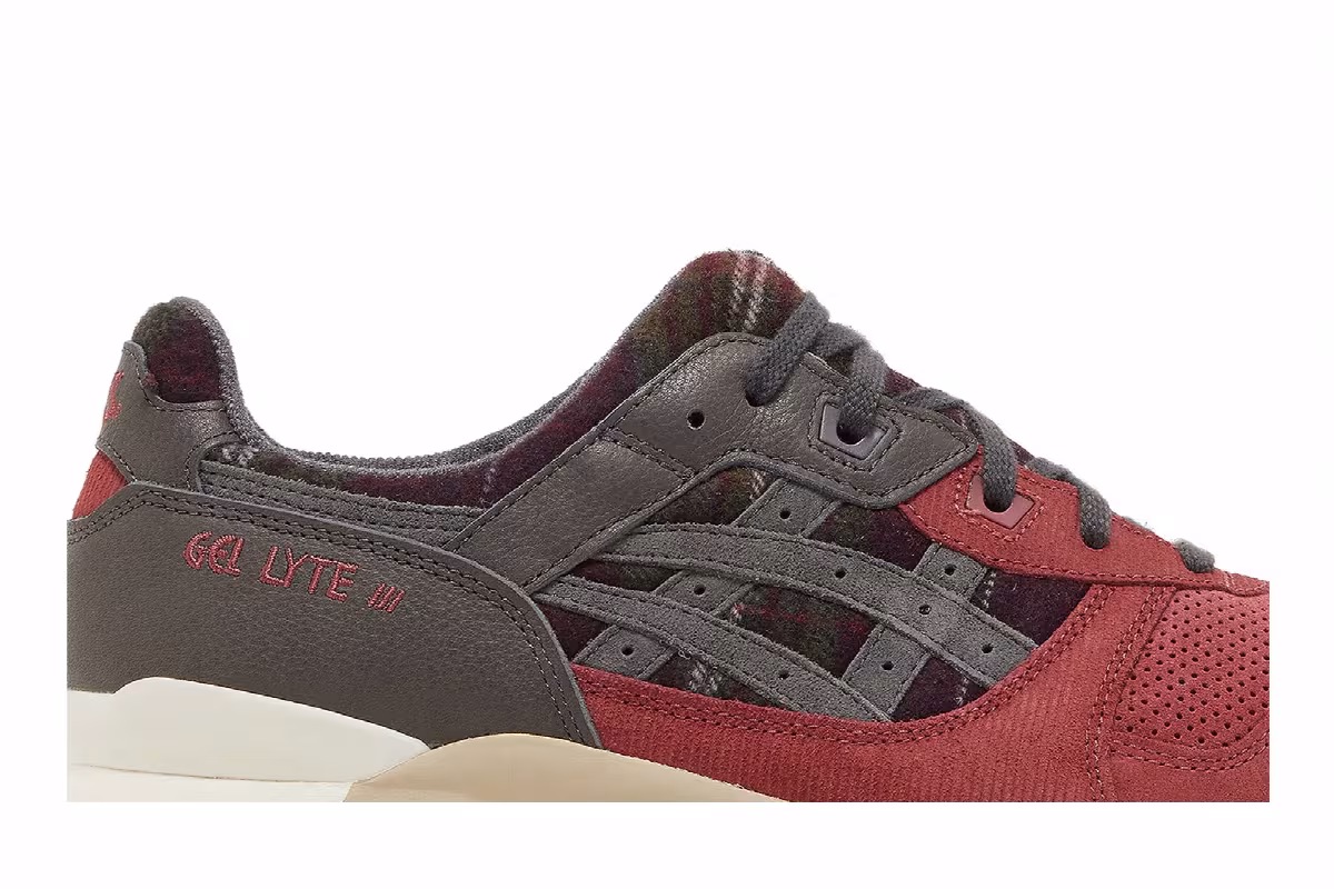 ASICS Gel Lyte 3 OG Brisket Red, view 3