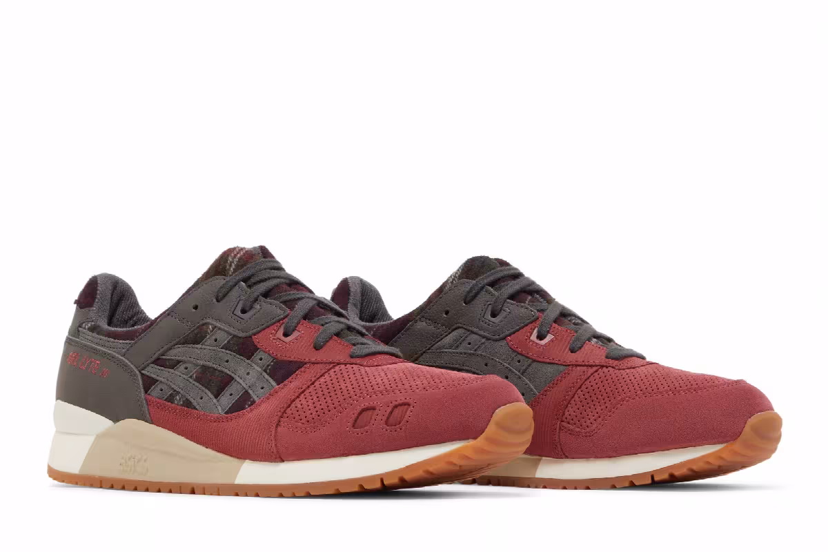 ASICS Gel Lyte 3 OG Brisket Red, view 9