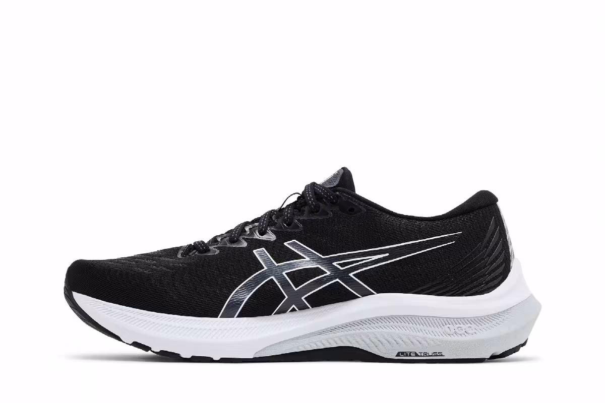 Asics Women's GT 2000 11 Black White, view 4