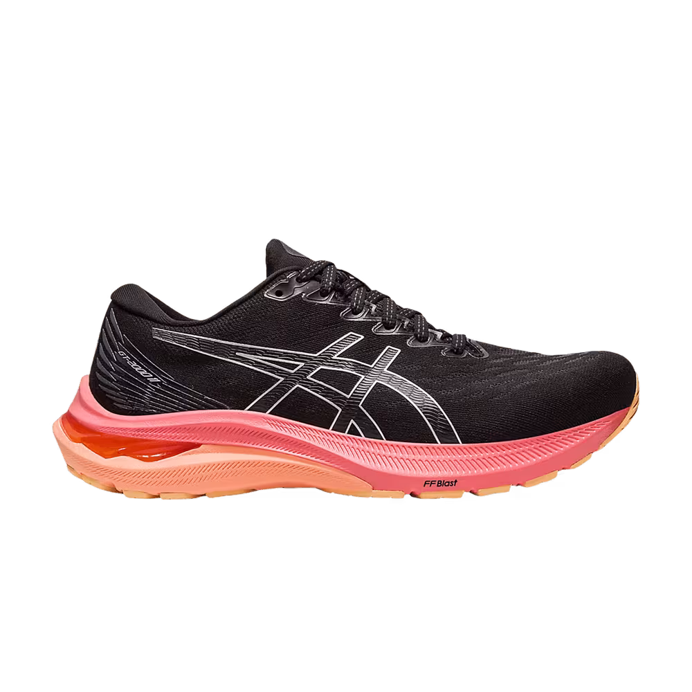 Asics Women's GT 2000 11 Black Pink Peach